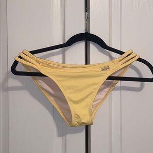Yellow swimsuit bottom from Victoria secret